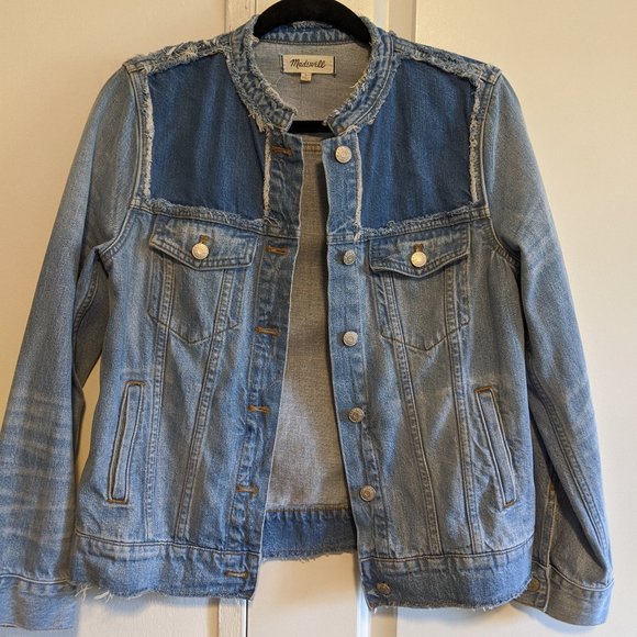 Madewell Distressed Denim Jacket - Picture 5 of 10